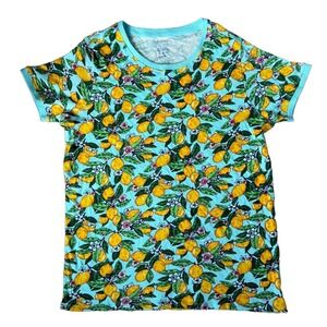 NWOT Vera Bradley size LG Pijama Top Lemon Fruitcore Grandmacore Kitsch